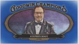 2020 Upper Deck Goodwin Champions - Minis Royal Blue #79 Stephen Root Front
