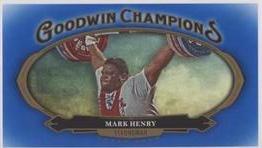2020 Upper Deck Goodwin Champions - Minis Royal Blue #87 Mark Henry Front