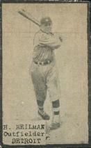 1928 W565 Strip Card Set #NNO Harry Heilmann Front
