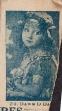 1926-28 W511 Strip Cards #29 Dawn O’Day Front