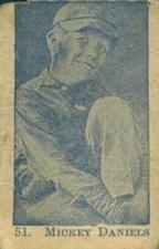 1926-28 W511 Strip Cards #51 Mickey Daniels Front