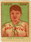 1923 German Transfers #NNO Babe Ruth Front