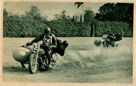 1930 Echte Wagner Sport II Album 3, Serie 27 #3 Motorradrennen Front