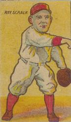 1920-21 Big Heads Strip Cards #NNO Ray Schalk Front