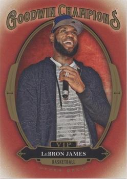 2020 Upper Deck Goodwin Champions - VIP Prize Cards Red #P-3 LeBron James Front