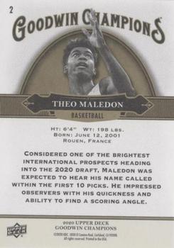 2020 Upper Deck Goodwin Champions - ePack Weekly Variations #2 Theo Maledon Back