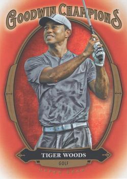 2020 Upper Deck Goodwin Champions - ePack Weekly Variations Red #25 Tiger Woods Front
