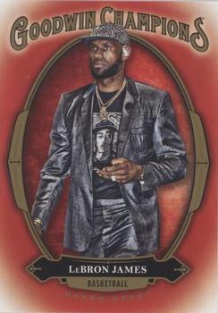 2020 Upper Deck Goodwin Champions - ePack Weekly Variations Red #50 LeBron James Front
