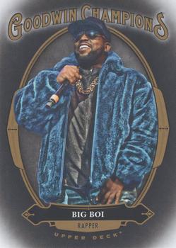 2020 Upper Deck Goodwin Champions - ePack Weekly Variations Black #3 Big Boi Front