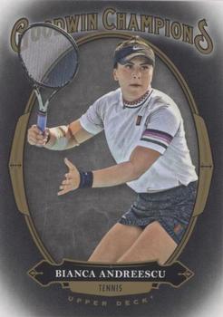 2020 Upper Deck Goodwin Champions - ePack Weekly Variations Black #27 Bianca Andreescu Front