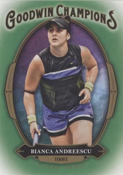 2020 Upper Deck Goodwin Champions - ePack Weekly Variations Green #27 Bianca Andreescu Front