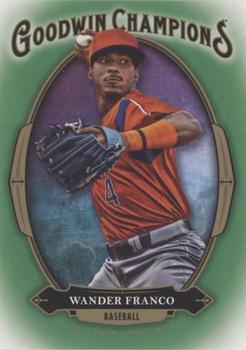 2020 Upper Deck Goodwin Champions - ePack Weekly Variations Green #30 Wander Franco Front
