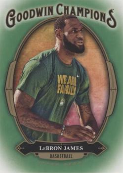 2020 Upper Deck Goodwin Champions - ePack Weekly Variations Green #50 LeBron James Front