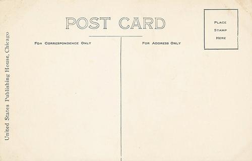 1909-16 Max Stein Postcards (PC758) #NNO Heinie Zimmerman Back