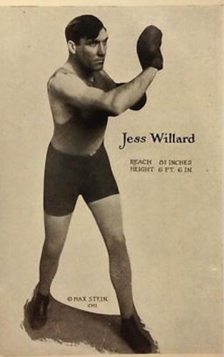 1909-16 Max Stein Postcards (PC758) #NNO Jess Willard Front