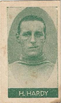 1925 A.W. Allen (Confectionery) Footballers #2 Harry Hardy Front