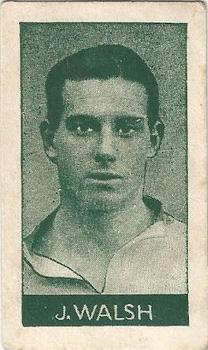 1925 A.W. Allen (Confectionery) Footballers #3 Jimmy Walsh Front