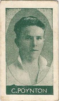 1925 A.W. Allen (Confectionery) Footballers #4 Cecil Poynton Front
