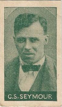 1925 A.W. Allen (Confectionery) Footballers #8 Stan Seymour Front
