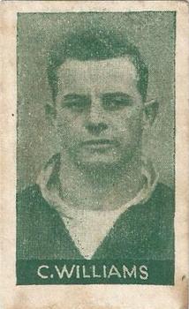 1925 A.W. Allen (Confectionery) Footballers #33 Cecil Williams Front