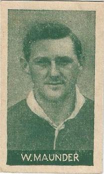 1925 A.W. Allen (Confectionery) Footballers #35 Bill Maunder Front