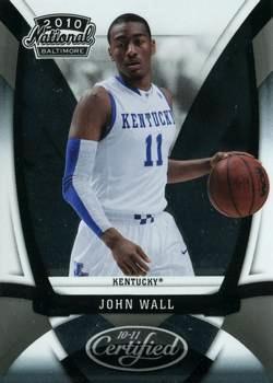 2010 Panini Certified National Convention #JW John Wall Front