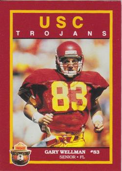 1990 USC Trojans Smokey #NNO Gary Wellman Front