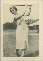 1939 African Tobacco World of Sport (Small) #42 Pam Barton Front