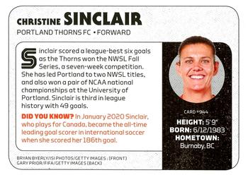 2021 Sports Illustrated for Kids #944 Christine Sinclair Back