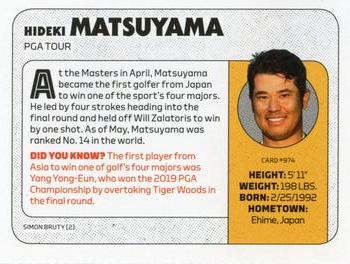 2021 Sports Illustrated for Kids #974 Hideki Matsuyama Back