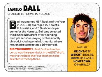 2021 Sports Illustrated for Kids #992 Lamelo Ball Back