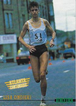 1996 Intrepid Pride of a Nation Australian Olympics #30 Lisa Ondieki Front