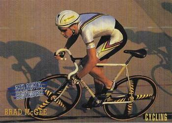 1996 Intrepid Pride of a Nation Australian Olympics #40 Brad McGee Front