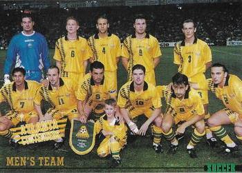1996 Intrepid Pride of a Nation Australian Olympics #44 Soccer Team Front