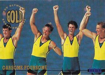 1996 Intrepid Pride of a Nation Australian Olympics #68 Oarsome Foursome Front