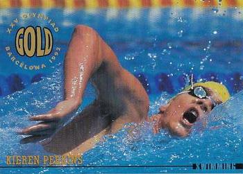 1996 Intrepid Pride of a Nation Australian Olympics #71 Kieren Perkins Front
