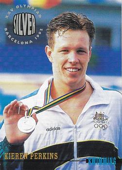 1996 Intrepid Pride of a Nation Australian Olympics #73 Kieren Perkins Front