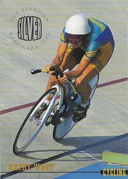 1996 Intrepid Pride of a Nation Australian Olympics #76 Kathy Watt Front
