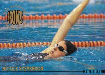 1996 Intrepid Pride of a Nation Australian Olympics #80 Nicole Stevenson Front