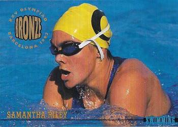 1996 Intrepid Pride of a Nation Australian Olympics #82 Samantha Riley Front