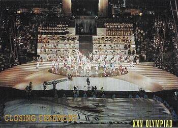 1996 Intrepid Pride of a Nation Australian Olympics #90 Closing Ceremony XXV Olympiad Front