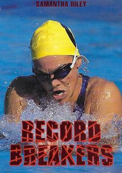 1996 Intrepid Pride of a Nation Australian Olympics - Record Breakers #R2 Samantha Riley Front