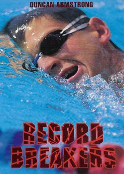 1996 Intrepid Pride of a Nation Australian Olympics - Record Breakers #R8 Duncan Armstrong Front