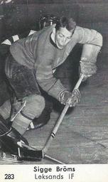 1958 Sport #283 Sigurd Bröms Front