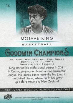 2021 Upper Deck Goodwin Champions #14 Mojave King Back