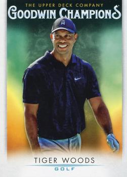 2021 Upper Deck Goodwin Champions #25 Tiger Woods Front