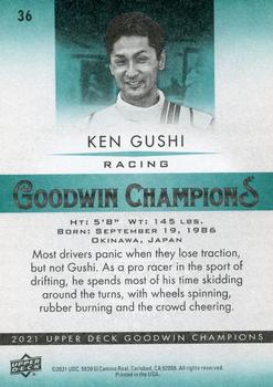 2021 Upper Deck Goodwin Champions #36 Ken Gushi Back
