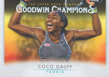 2021 Upper Deck Goodwin Champions #62 Coco Gauff Front