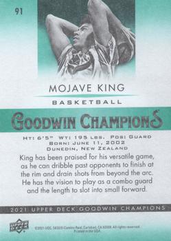 2021 Upper Deck Goodwin Champions #91 Mojave King Back