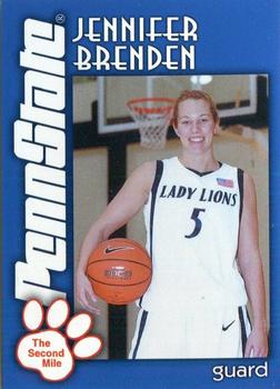 2004 The Second Mile Penn State Nittany Lions Winter Sports #NNO Jennifer Brenden Front